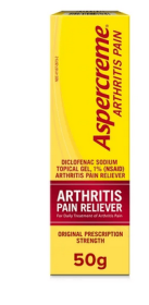 Aspercreme Prescription Strength Arthritis Pain Reliever, Topical Diclofenac Sodium Gel for Pain Relief, 1.76 oz