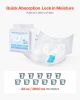 VEVOR Adult Briefs with Adhesive Tabs Incontinence Briefs for Men Women M Size