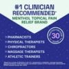 (2 Pack) Biofreeze Overnight Pain Relief Patches, Back Knee Muscle Joint Arthritis Pain Relievers, 4 Count Each